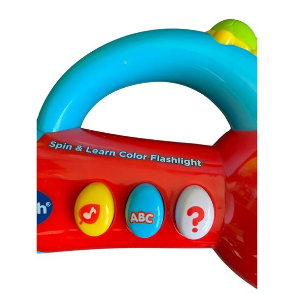 3 Vtech Lil' Critters Spin & Discover Ferris Wheel Toy, Spin and Learn Flashligh - Picture 4 of 16